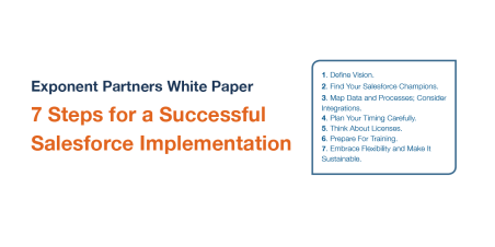 7 steps for a successful salesforce implementation white paper