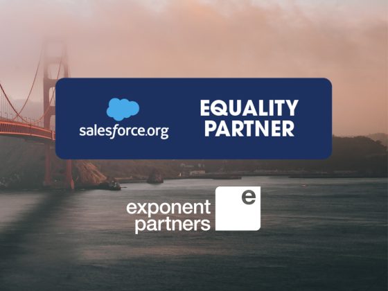 Exponent Partners Logo of Salesforce Equality badge
