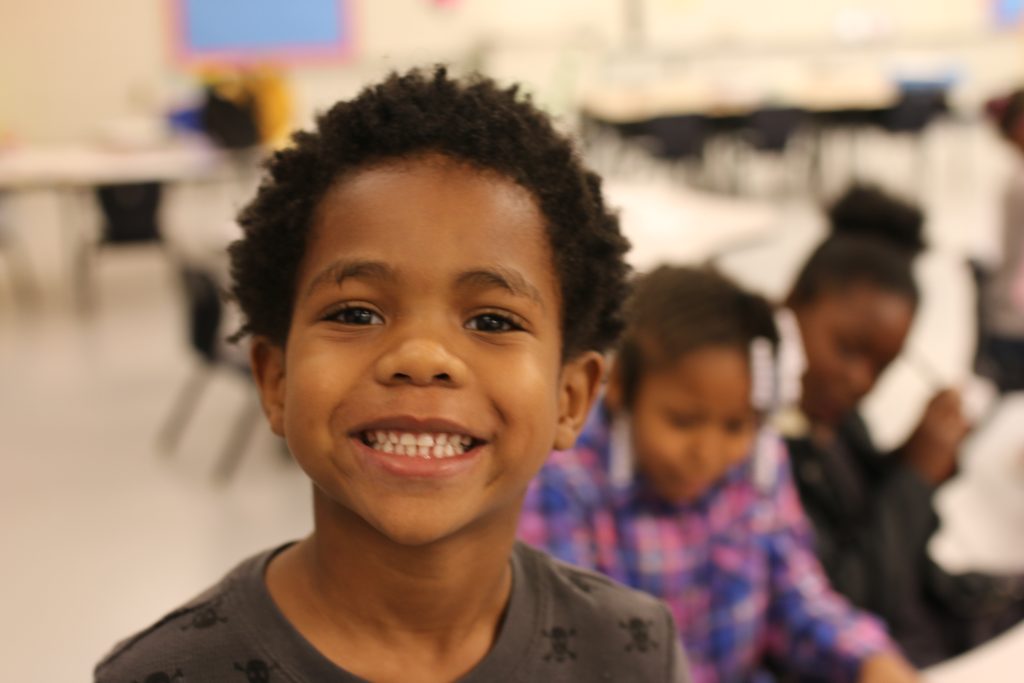 South Ward Promise Neighborhood Boy Smiling